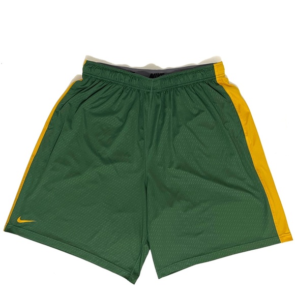 Nike Other - NWOT Nike Dri-Fit Grren and Gold Shorts